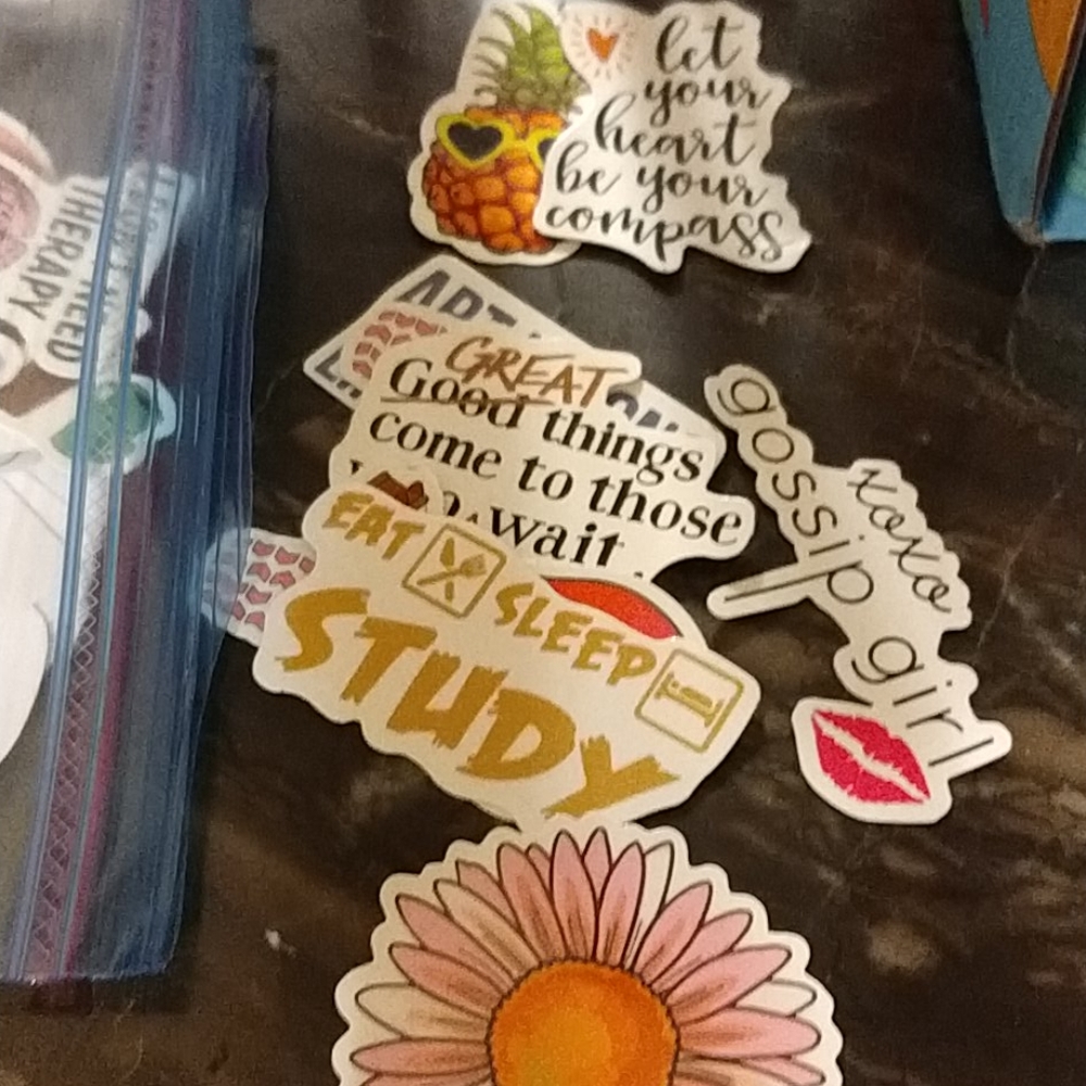 **Free** 4 inch Stickers with every purchase.. :)